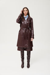 Abrigo Frances efecto piel